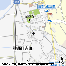滋賀県東近江市建部日吉町611周辺の地図