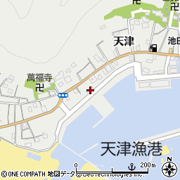 千葉県鴨川市天津1386-8周辺の地図