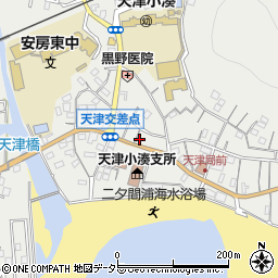 千葉県鴨川市天津1100周辺の地図