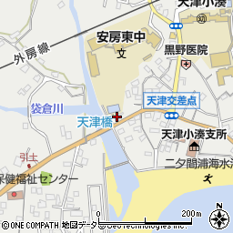千葉県鴨川市天津1063-1周辺の地図