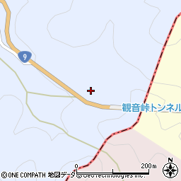 京都府船井郡京丹波町新水戸大峠周辺の地図