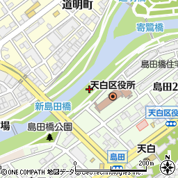 愛知県名古屋市天白区天白町大字島田曲尺手周辺の地図