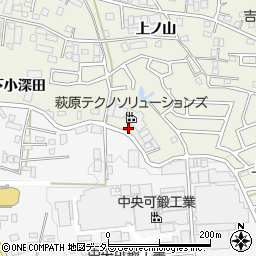 萩原電気株式会社　日進事業所　開発生産本部周辺の地図