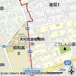 愛知県名古屋市天白区元八事1丁目36周辺の地図