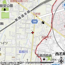 静岡県駿東郡長泉町下土狩105-24周辺の地図