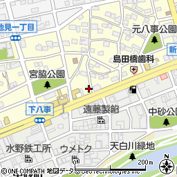 愛知県名古屋市天白区元八事2丁目39周辺の地図