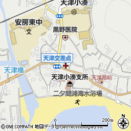 千葉県鴨川市天津1093周辺の地図