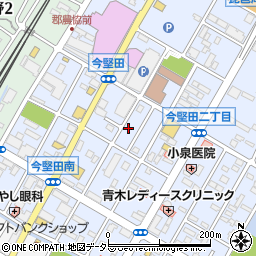 滋賀県大津市今堅田2丁目22-5周辺の地図