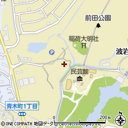 愛知県豊田市平戸橋町（波岩）周辺の地図