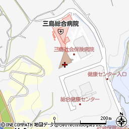 三島総合病院附属介護老人保健施設周辺の地図