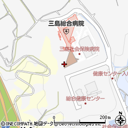 静岡県三島市谷田藤久保周辺の地図