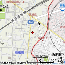 静岡県駿東郡長泉町下土狩108-8周辺の地図