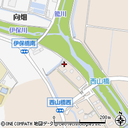 愛知県豊田市四郷町西山1周辺の地図