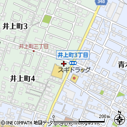 カット・ボックスメグリア　井上店周辺の地図
