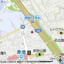 愛知県日進市赤池2丁目118周辺の地図