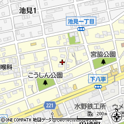 愛知県名古屋市天白区元八事1丁目214周辺の地図