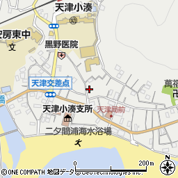 千葉県鴨川市天津1148周辺の地図