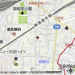 静岡県駿東郡長泉町下土狩192-5周辺の地図