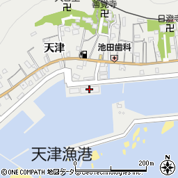 東安房漁業協同組合　天津支所周辺の地図