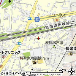 静岡県駿東郡長泉町本宿236周辺の地図