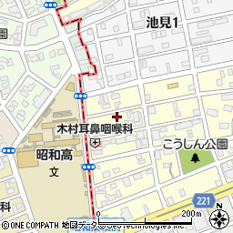 愛知県名古屋市天白区元八事1丁目24周辺の地図