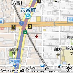 有限会社西垣コンタクトレンズ研究所周辺の地図