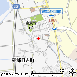 滋賀県東近江市建部日吉町657周辺の地図