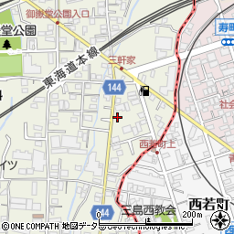 静岡県駿東郡長泉町下土狩108-12周辺の地図