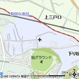 愛知県みよし市福谷町下り松145周辺の地図