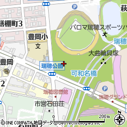 愛知県名古屋市瑞穂区豊岡通周辺の地図
