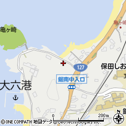 千葉県安房郡鋸南町大六1116周辺の地図