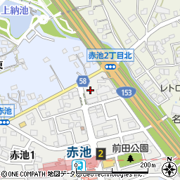 愛知県日進市赤池2丁目122周辺の地図