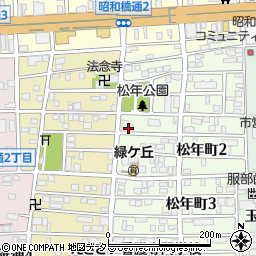 愛知県名古屋市中川区松年町2丁目11周辺の地図