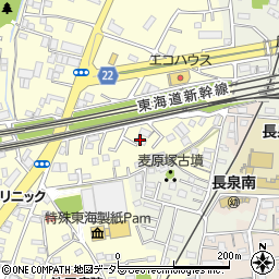 静岡県駿東郡長泉町本宿194周辺の地図