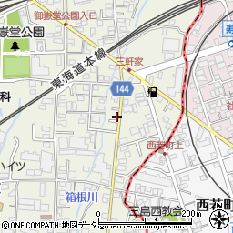 静岡県駿東郡長泉町下土狩105-23周辺の地図