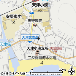 千葉県鴨川市天津1116周辺の地図