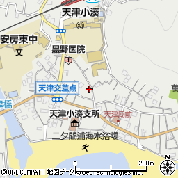千葉県鴨川市天津1112周辺の地図