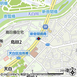 坂海戸周辺の地図