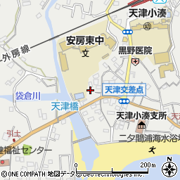 千葉県鴨川市天津1071周辺の地図