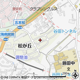 静岡県三島市松が丘10周辺の地図