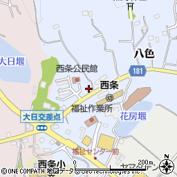 千葉県鴨川市八色1252周辺の地図
