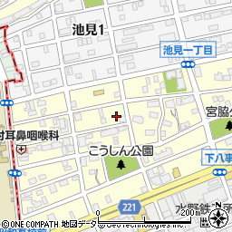 愛知県名古屋市天白区元八事1丁目163周辺の地図