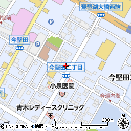 ひより 堅田店周辺の地図