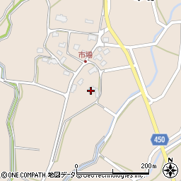 岡山県津山市市場994周辺の地図