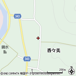 岡山県苫田郡鏡野町香々美449周辺の地図