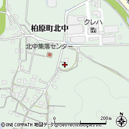 兵庫県丹波市柏原町北中198周辺の地図