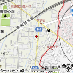 静岡県駿東郡長泉町下土狩105周辺の地図