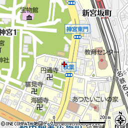 日本海事協会名古屋支部周辺の地図