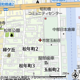 愛知県名古屋市中川区松年町2丁目2周辺の地図