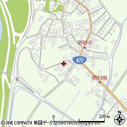 滋賀県近江八幡市野村町1049周辺の地図